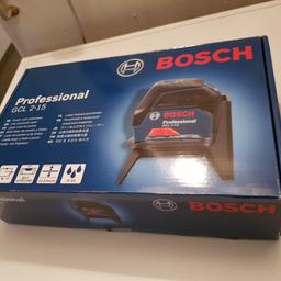 Verkaufe hier meinen neuwertigen, nur 2 mal benutzen Linienlaser von Bosch. Bestellt wurde das Gerät am 20.08.2018 somit besteht noch Garantie.

Abholung in 33647 Bielefeld, sowie Versand möglich.