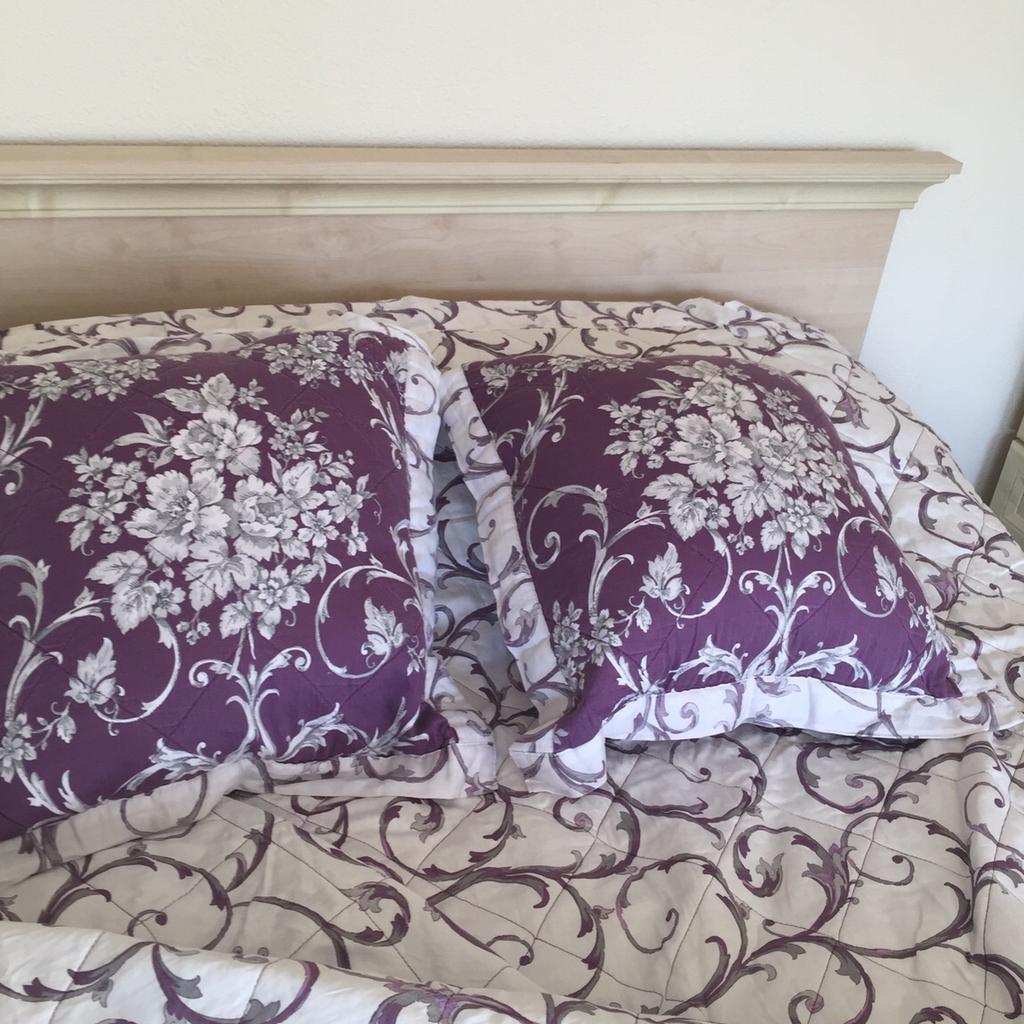 Dunelm bed set purple grey white in B14 Birmingham für 25,00 £ zum