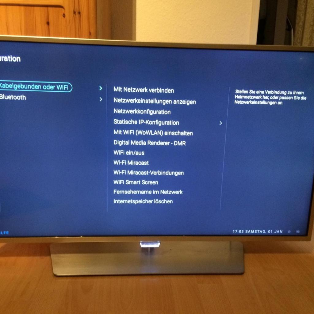 Top Phillips Smart TV mit Ambilight Top!!! in 12277 Berlin für 399,00