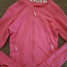 A pink Bench zipped jumper, size 8.
