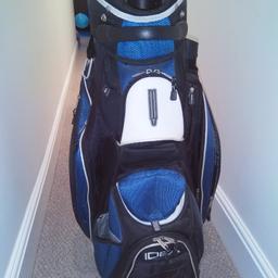 Adams golf cart bag with rain hood included, quite good condition. cash on pick up only please.