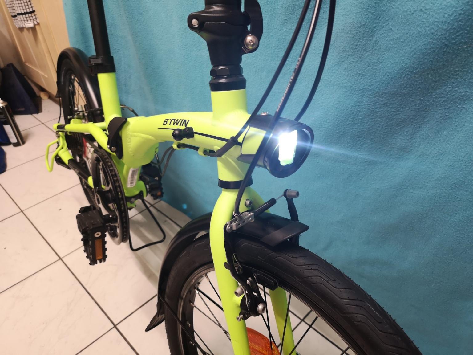 Btwin tilt 500 online front light