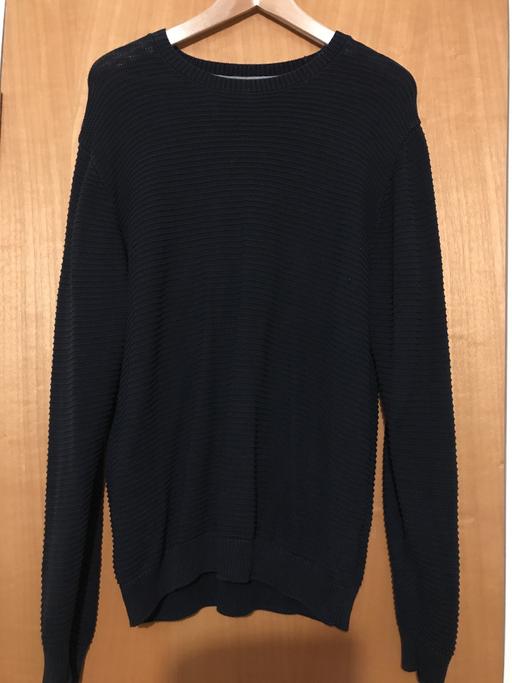 Buy & Sell Bexley Sidcup - Bexley - Photos for M&S Mens Large Cable Knit Navy Jumper