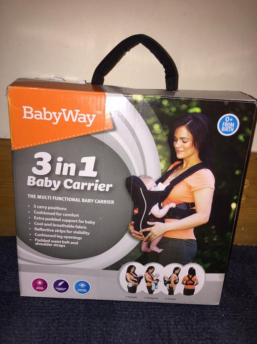 Buy & Sell Greater Manchester Trafford - Photos for BabyWay 3 in 1 Baby Carrier