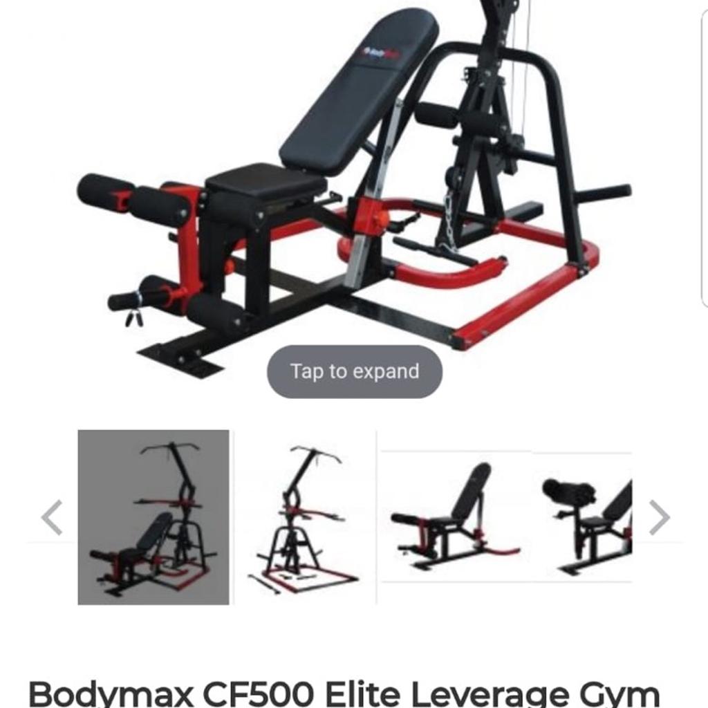 Bodymax cf500 best sale elite leverage gym