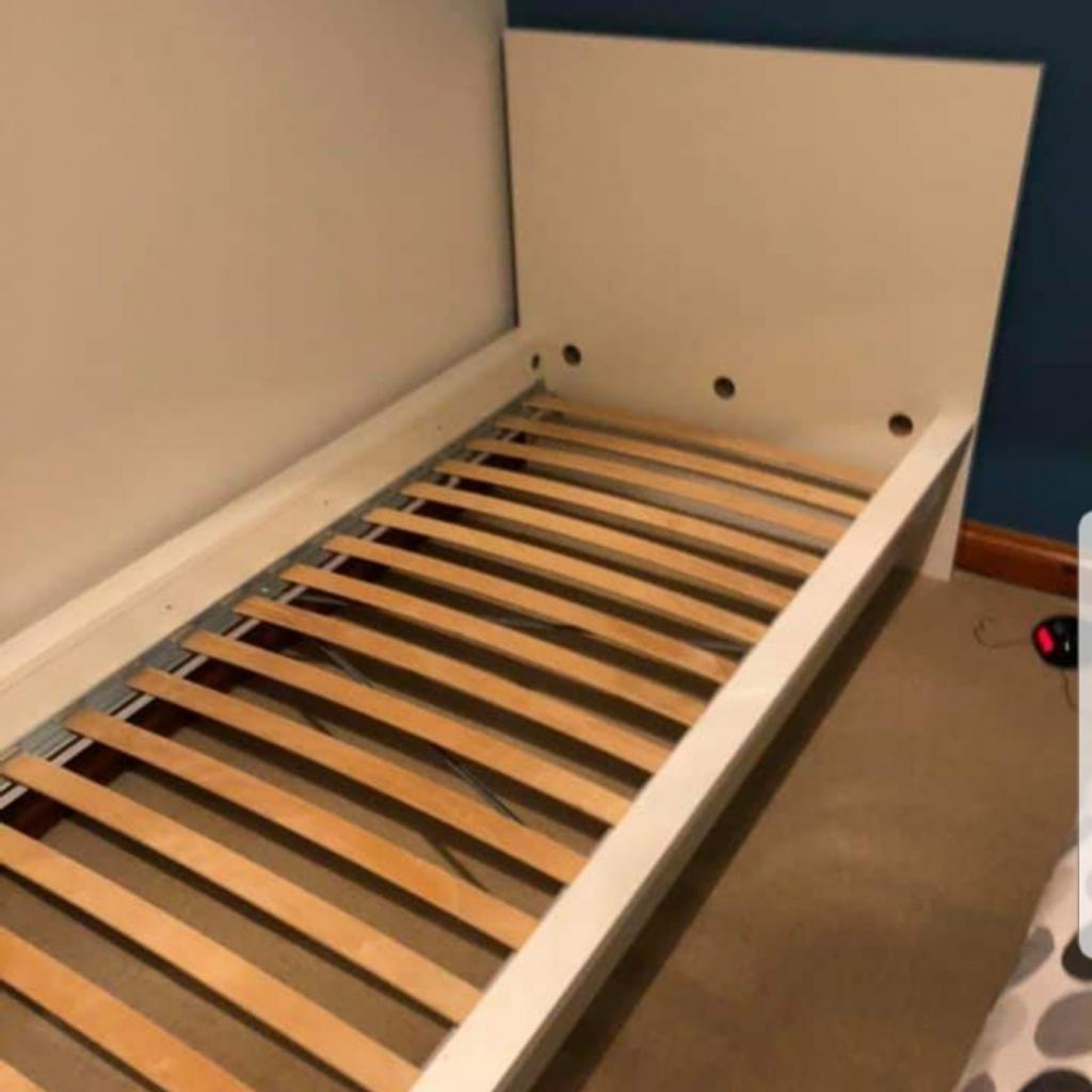 Ikea Malm, white single bed frame in L20 Sefton für 40,00 £ zum Verkauf