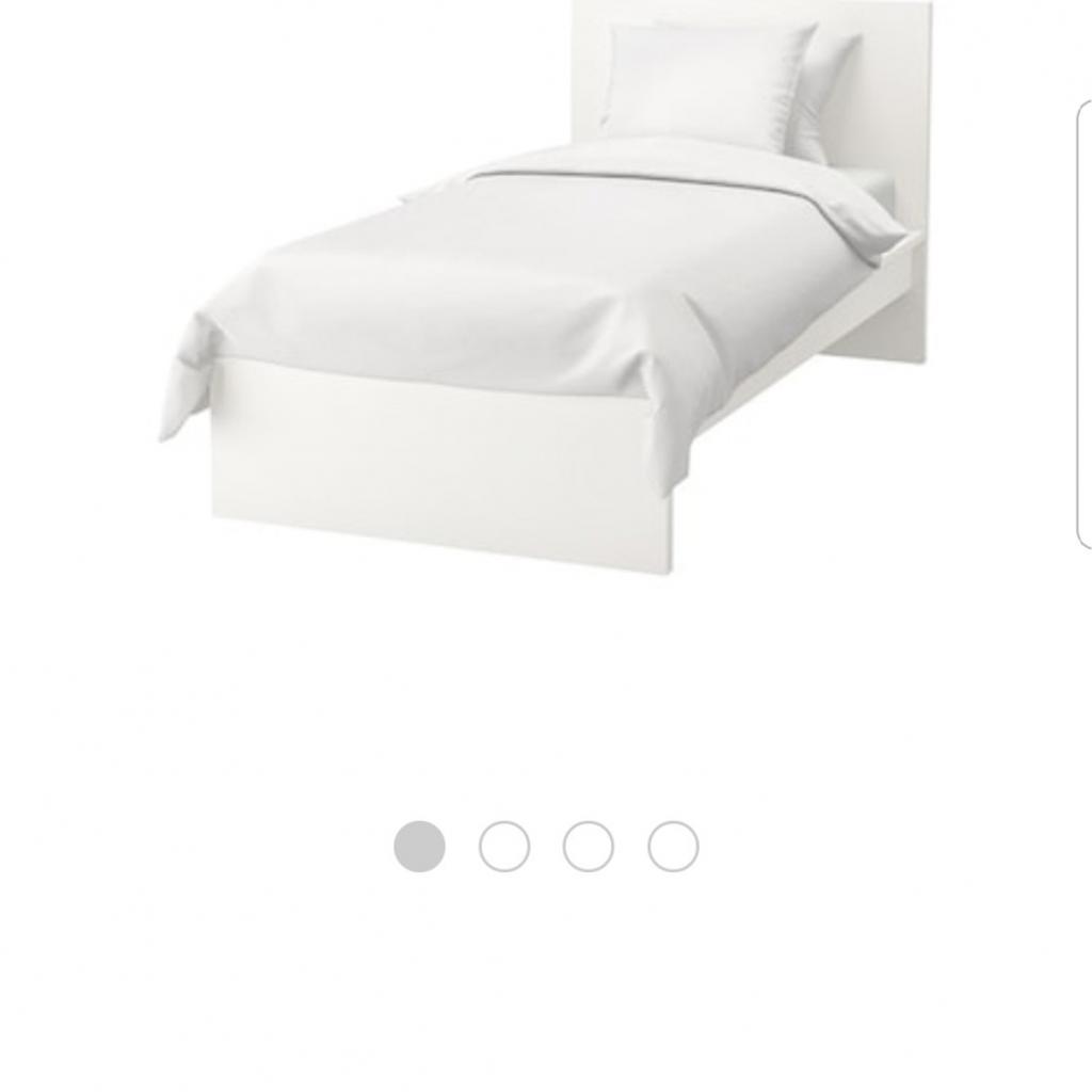 Ikea Malm, white single bed frame in L20 Sefton for £40.00 for sale