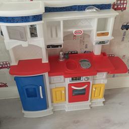 Little tikes play kitchen.. used but in great condition. My little boy has out grown it this is the reason for selling it. Any questions please ask.