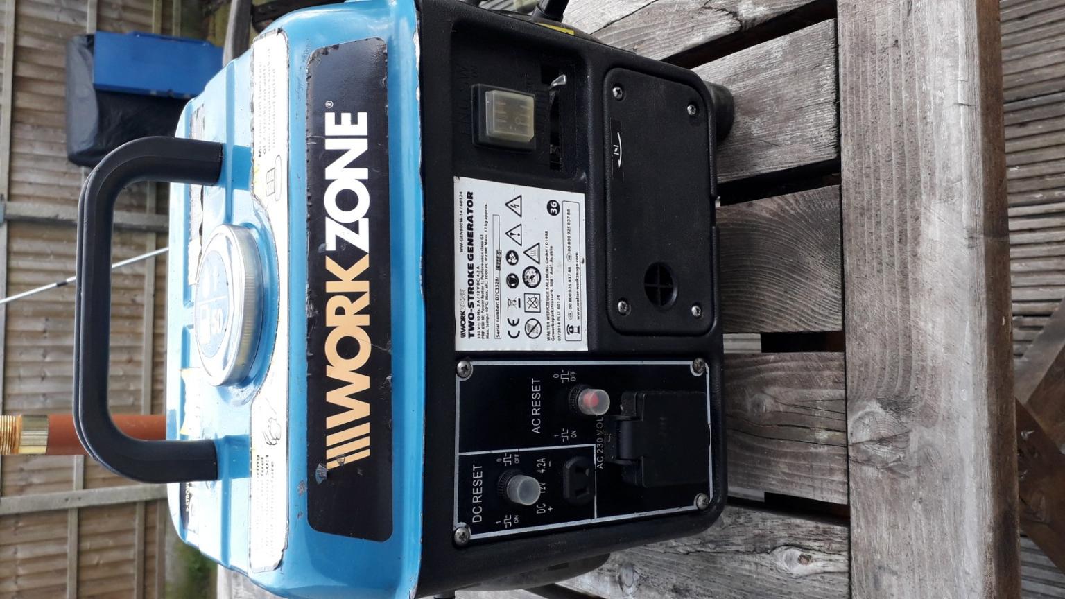 workzone 2 stroke generator in North East Derbyshire für 45,00 £ zum