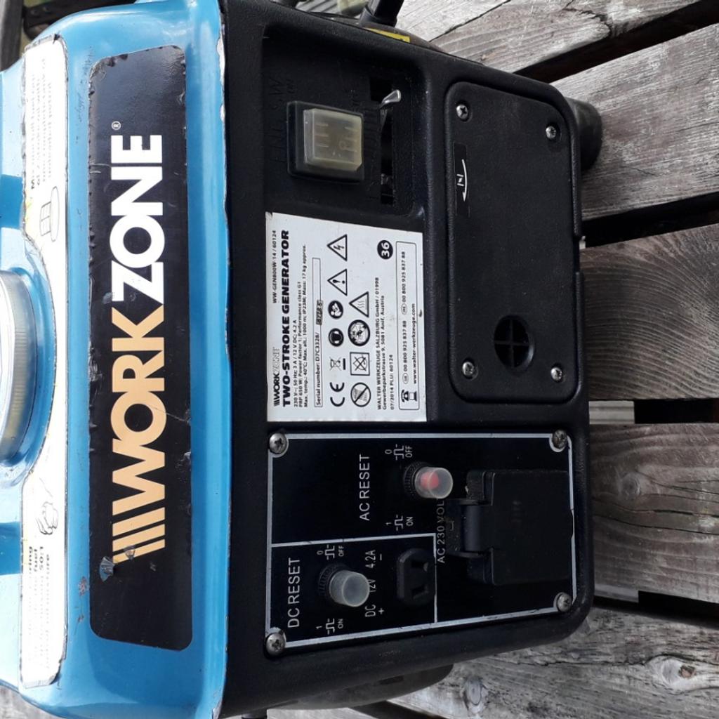 workzone 2 stroke generator in North East Derbyshire für 45,00 £ zum ...