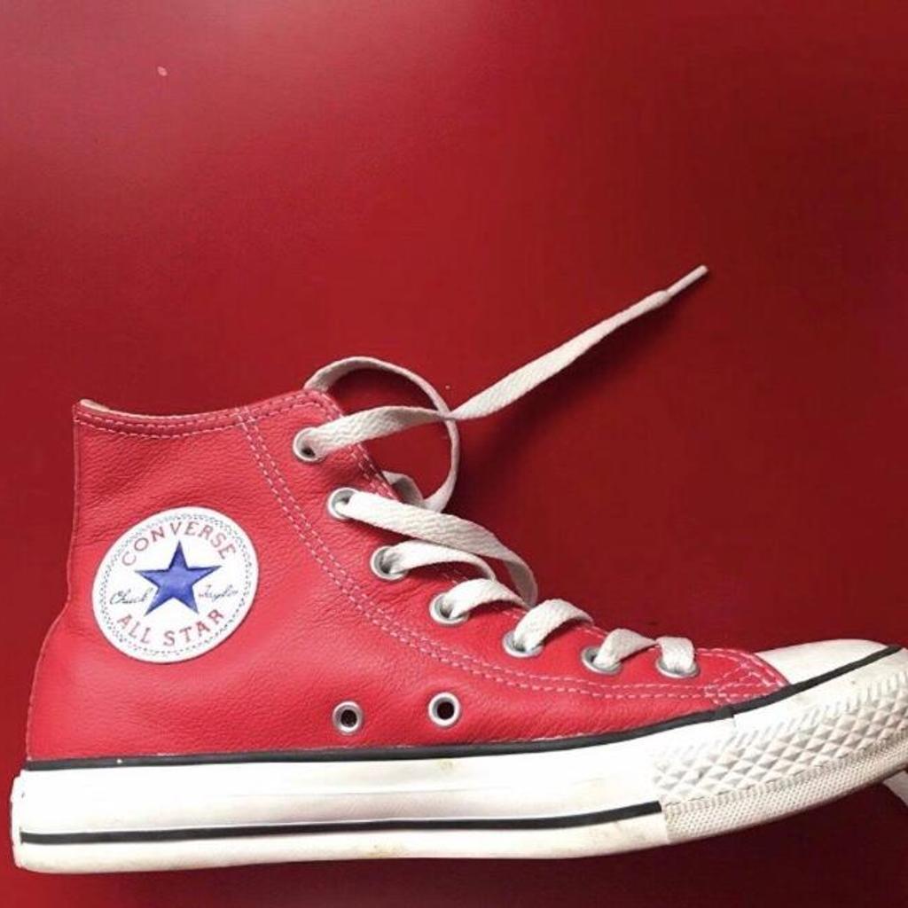 Converse rosse originali best sale