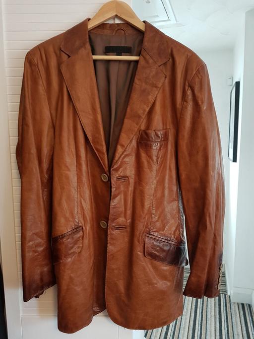 Buy & Sell South East London St Paul`s Cray - South East London - Photos for All Saints Tan Leather Jacket 20+ Years Old