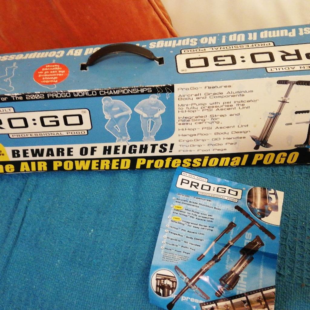 ProGo Proffessional M16Air Pogo Stick in CF83 Penyrheol für £ 7,00
