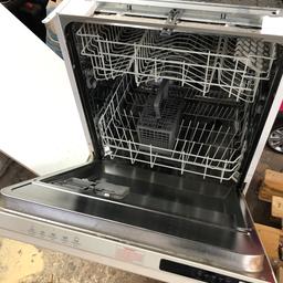 This is the standard 60cm size integrated dishwasher, very little use, we just never bothered with it. It probably hasn’t been used for 6 months to a year. Recently taken out as a new kitchen is getting fitted.