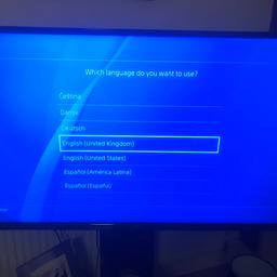 PlayStation 4 for sale £120 ONO... games and one pad (no lead for the pad) £120 ONO...