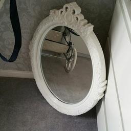 stunning white mirror 
good condition 
no longer needed 
no offers sorry