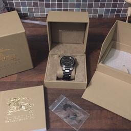 Men’s Burberry watch one million percent authentic all boxes paperwork present.
Swap for other designer maybe ??? Ask for more pics not fake one million percent