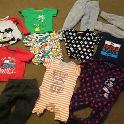 Bag of clothes 25p per item, boys clothes up to 2 years old. Collection B440BG Delivery possible