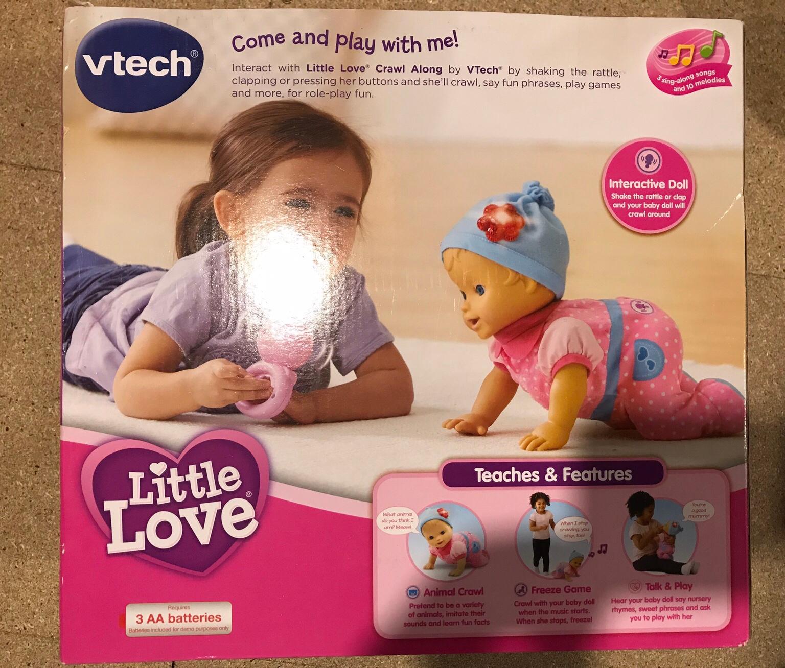 Vtech little love crawl clearance along