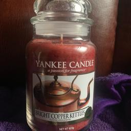 Large Yankee Candle Jar Bright Copper Kettles 623g
Brand new and unused
£12
Newton-le-willows