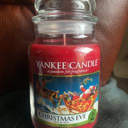 Large Yankee Candle Jar Christmas Eve 623g
Bran new and unused
£14
Newton-le-willows