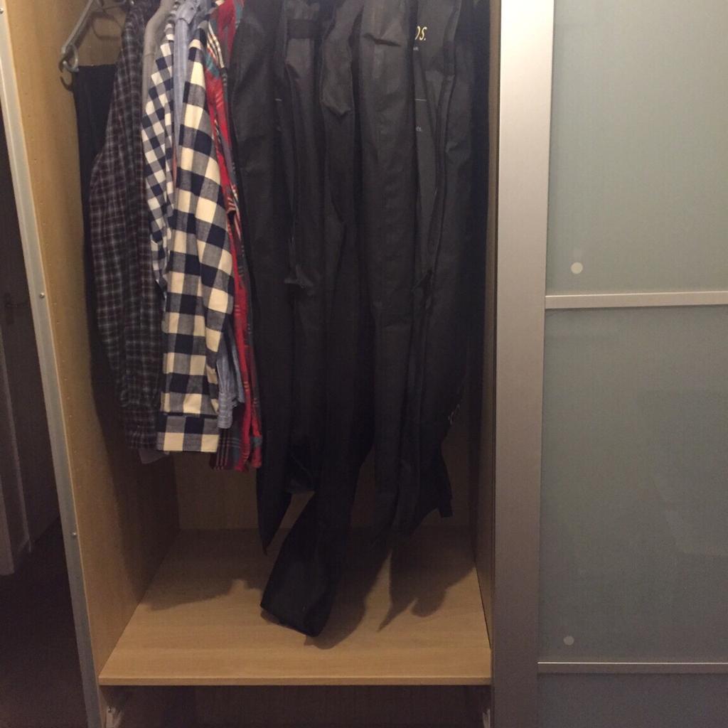 Ikea PAX Double Wardrobe With Sliding Doors in DY3 Dudley for £180.00