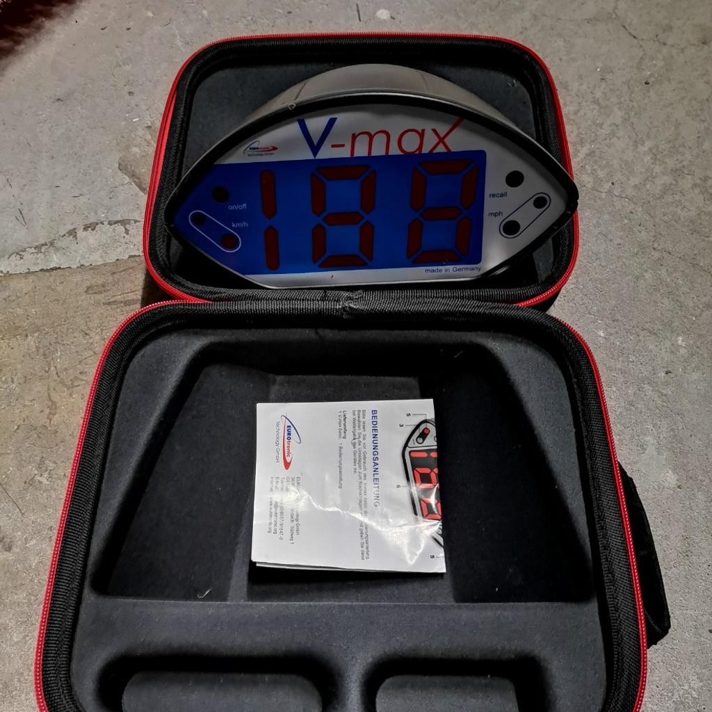 V-MAXX Sportradar - SPEED CHECK