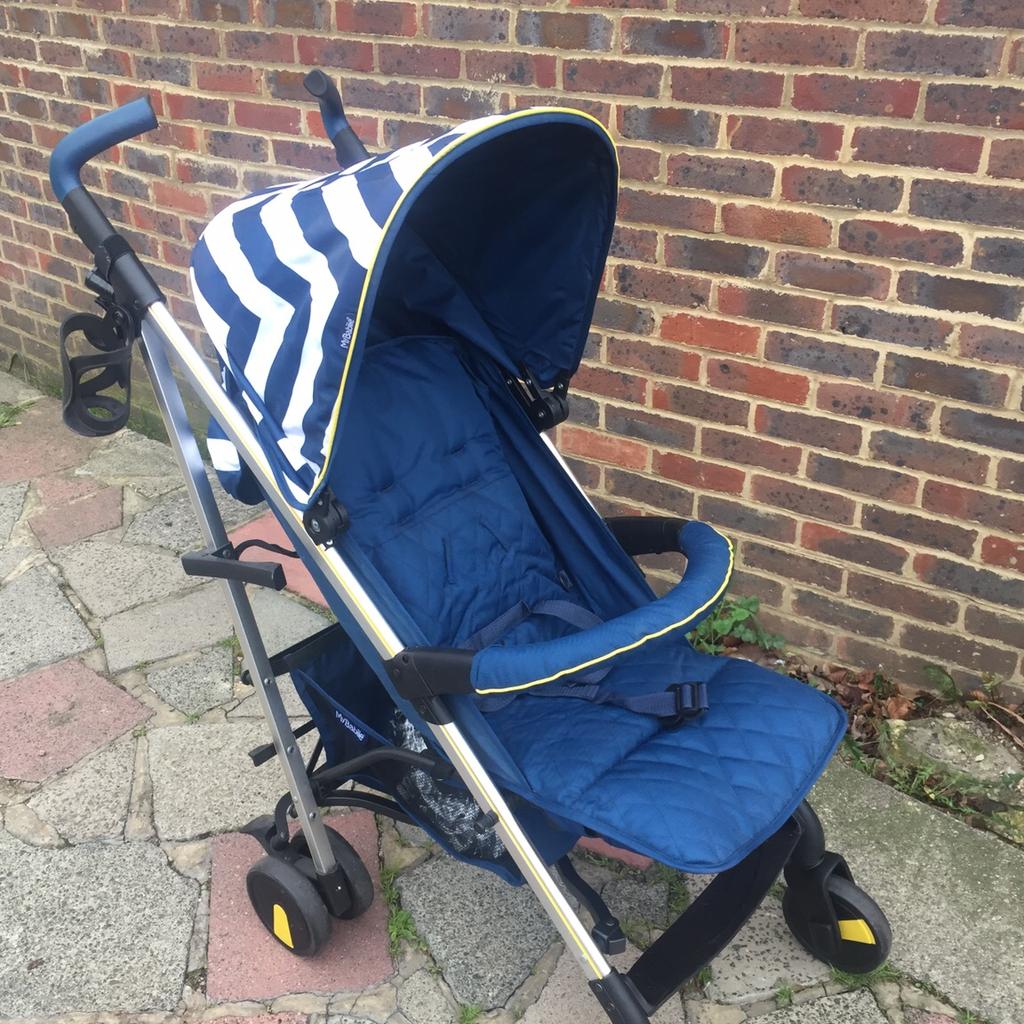 My babiie blue sales chevron stroller