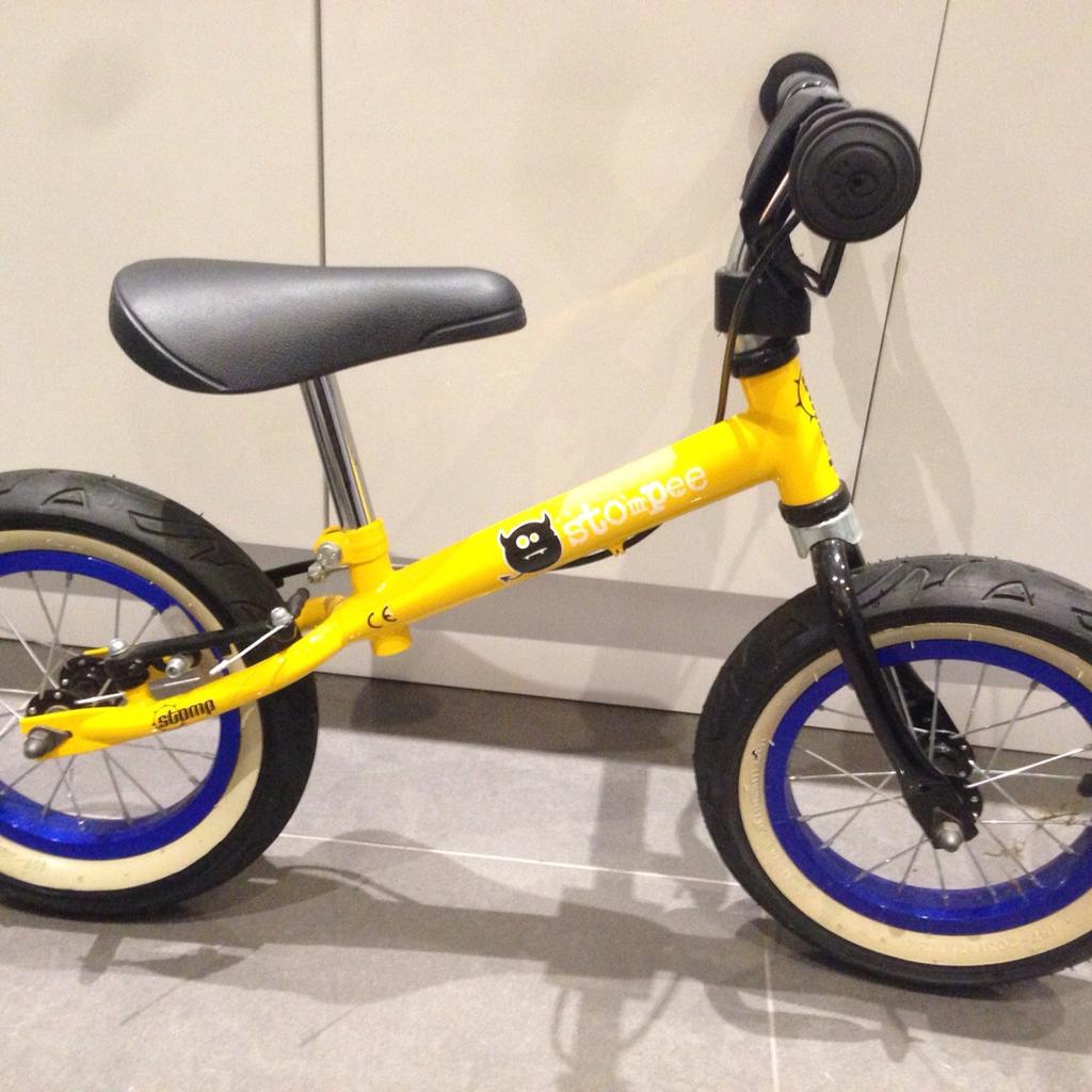 Stomp Stompee Balance Bike in IG10 Forest for 45.00 for sale Shpock