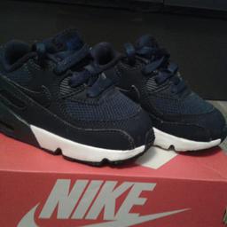 Boys nike air max trainers excellent condition with box size 5.5

Local delivery available