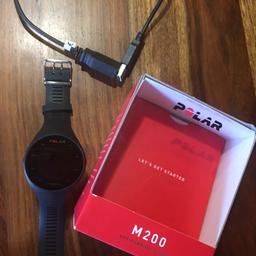Verkaufe meine Polar M200 GPS Laufuhr
Farbe: schwarz
Sehr guter Zustand, kaum getragen!
Inkl. USB-Adapter, Originalverpackung & Rechnung der Fa. Intersport
Pulsmessung am Handgelenk!