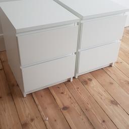 Price is for a pair of IKEA chest of drawers. 
Retail price £30 each. 

Assembled size
Width:	40 cm
Depth:	48 cm
Height:	55 cm