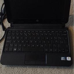 Used notebook. A few keys not working so used a separate keyboard. Bit slow to get going but ok once up and running. Windows 10 loaded on it. Intel atom processor. Comes with charger.
Collection only.