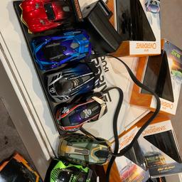 Anki multiple tracks and 6 cars (2 of which brand new!) only used about half a dozen times so everything is really like new! Sorry no offers as there is over £350 here.