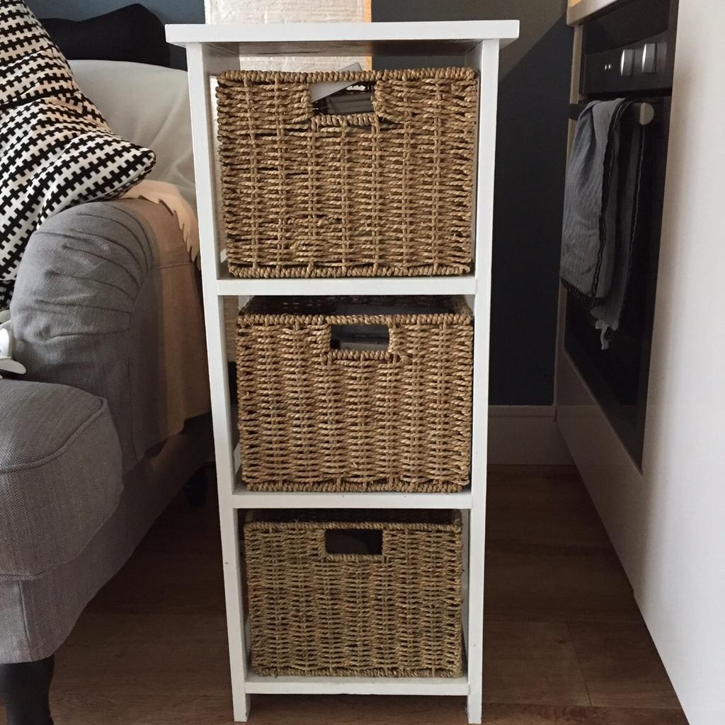 Slimline 3 drawer seagrass storage unit in SW6 London für £ 18,00 zum Verkauf Shpock AT