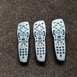 3 for sale.  £2 each. 
all fully working.
worked with sky + HD boxes