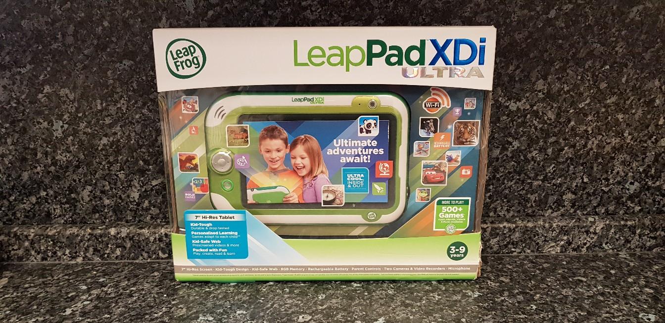 LEAPFROG LEAPPAD ULTRA XDI TABLET GREEN BOXED in RM15 South Ockendon