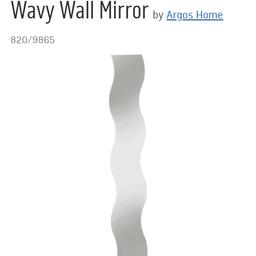i have 6 full lenth wavy mirror's for sale. all in good condition. just needing a wee clean as been lying in cupboard
