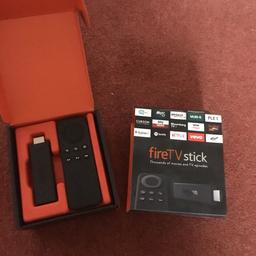 Amazon fire stick 
Only used twice 
Collection only