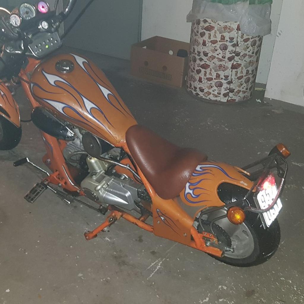 Mini Chopper 50ccm inkl.Strassenzulassung in 5280 Braunau am Inn für 950,00 € zum Verkauf