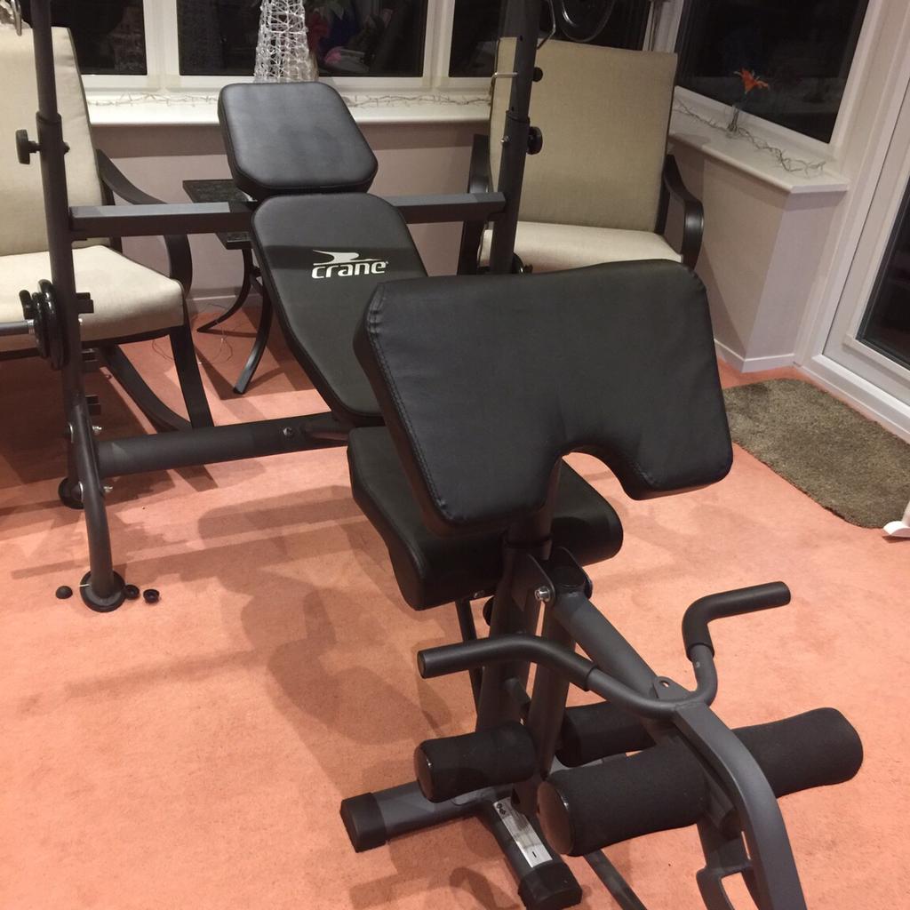 Crane Exercise Weight Bench in LE10 Bosworth for 55.00 for sale Shpock