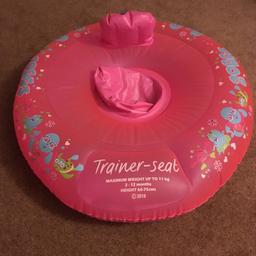 Used twice baby swimming ring 3-12 months