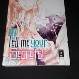 Verkaufe Band 1 von Tell me your Secrets! Der Manga hat Schäden durch die Post erhalten und dadurch ist die Rückseite sowie einige darauf folgende Seiten (siehe Bild 3 - 8). Der Manga ist Erstauflage 2018 (siehe Bild 9). Beim Manga sind keine MatchMe Karten enthalten.

Neupreis 7€

Versand möglich