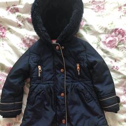 Ted Baker coat 18-24 Months some colour loss from the press studs (please see photos)