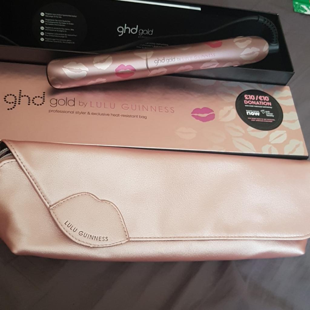 Ghd hair clearance straightener lulu guinness