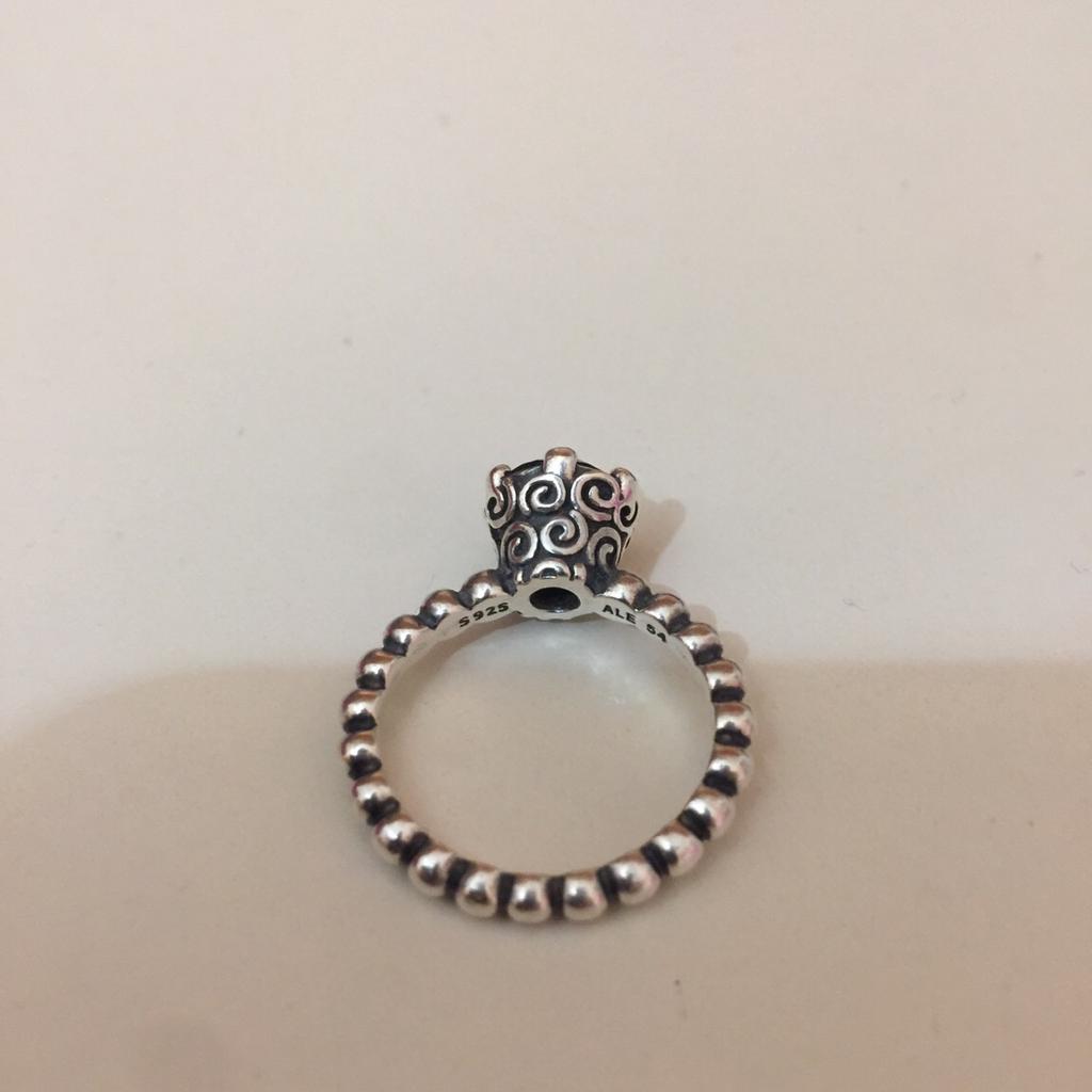 Anello pandora hot sale pietra nera