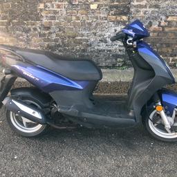 Bike is in great condition with low miles.
Fast for a 50 cc 4 stroke
Cheap on fuel and cheap to maintain
Bike will come with 1 month warranty 1 year mot .
Asking price £550.

Call 07404817317