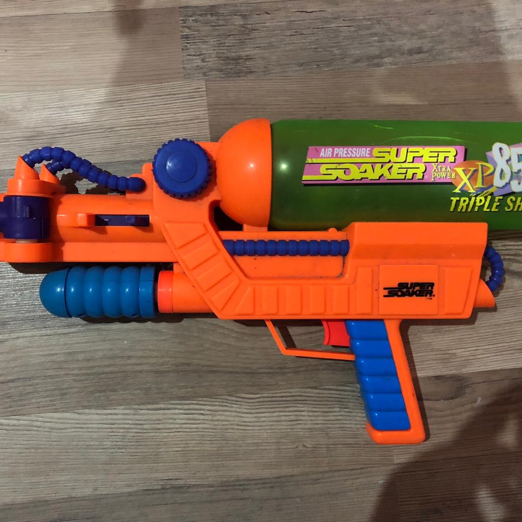 Super soaker triple store shot