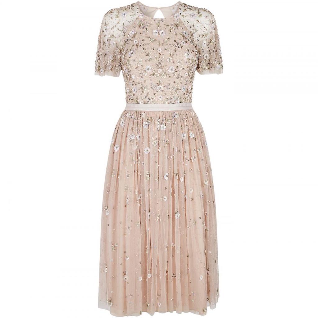 Needle Thread Comet Embellished Midi Dress in N1 Hackney for