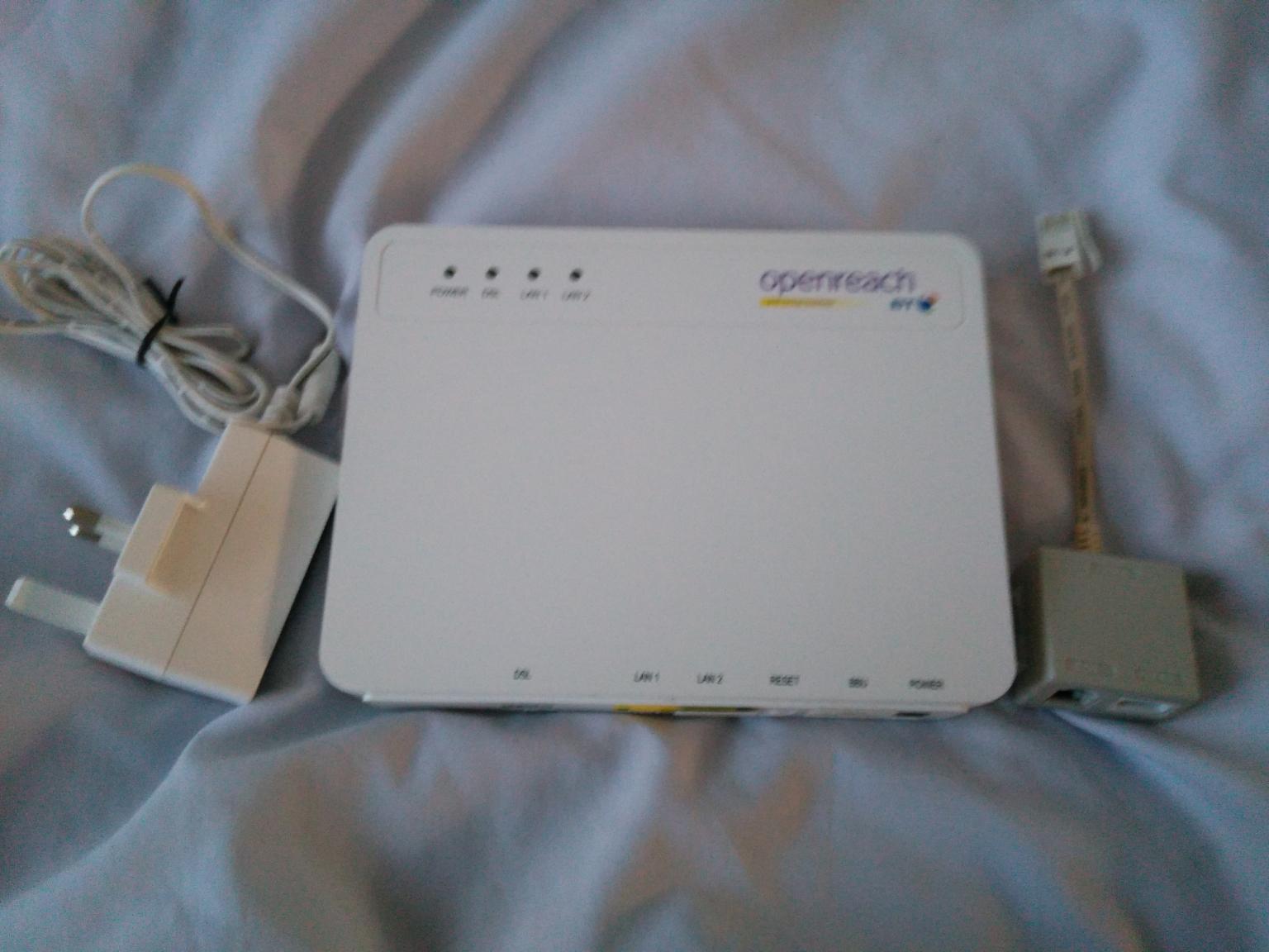 BT Openreach Fibre Modem MODEMS (Bt,Sky,Talk) In London Borough Of ...